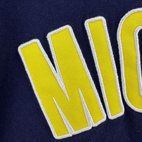 Vintage Pro Edge shirt Mens 2XL Maize Blue U of Michigan‎ Embroidered College - Picture 5 of 10